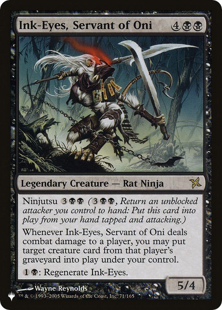 Ink-Eyes, Servant of Oni [The List Reprints] 71/165