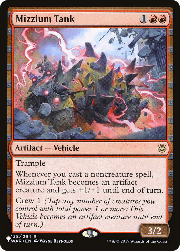 Mizzium Tank [The List Reprints] 138/264