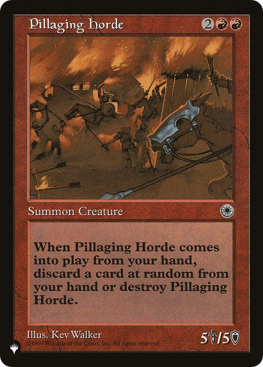 Pillaging Horde [The List Reprints]