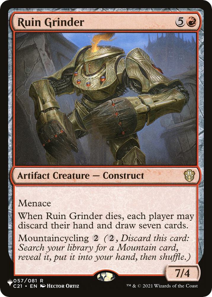Ruin Grinder [The List Reprints] 057/081