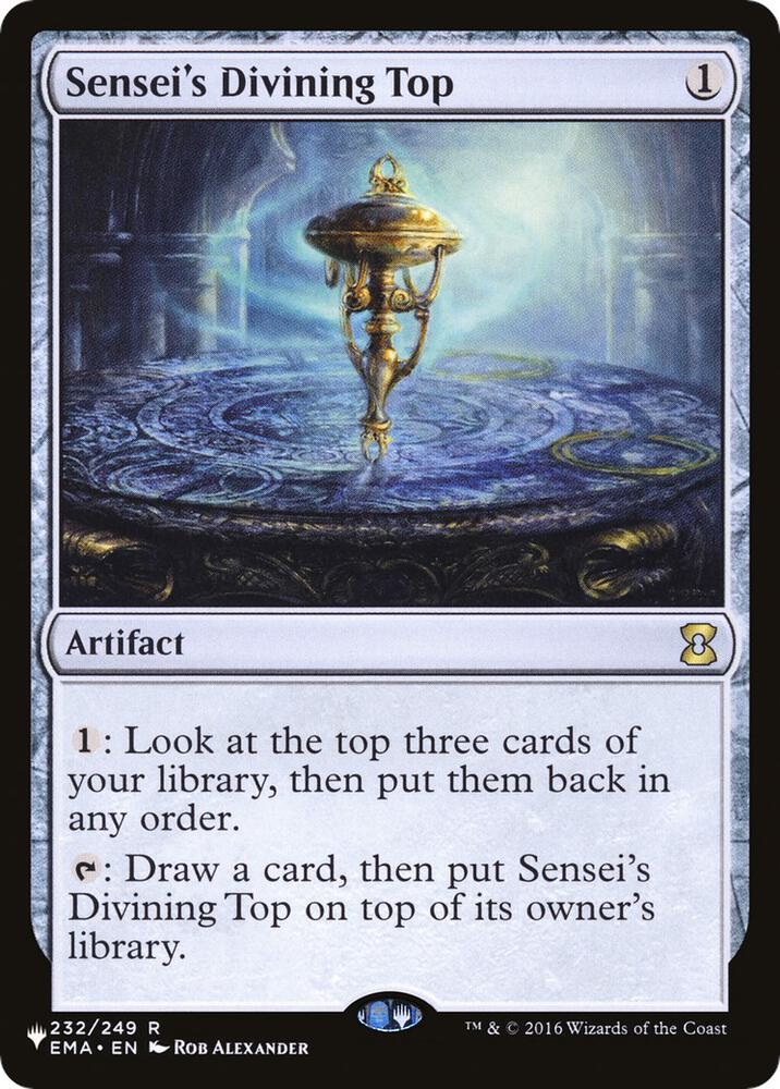 Sensei's Divining Top [The List Reprints] 232/249
