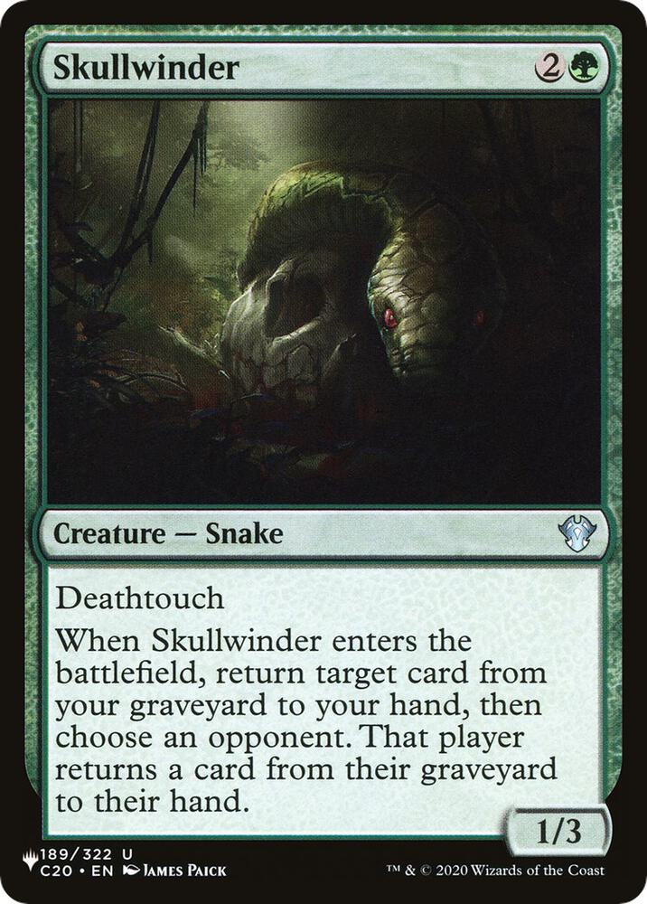 Skullwinder [The List Reprints] 189/322