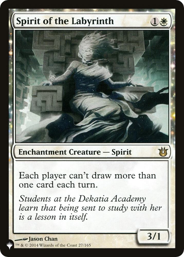 Spirit of the Labyrinth [The List Reprints] 27/165