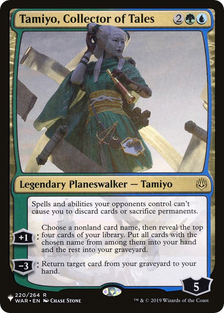 Tamiyo, Collector of Tales [The List Reprints] 220/264