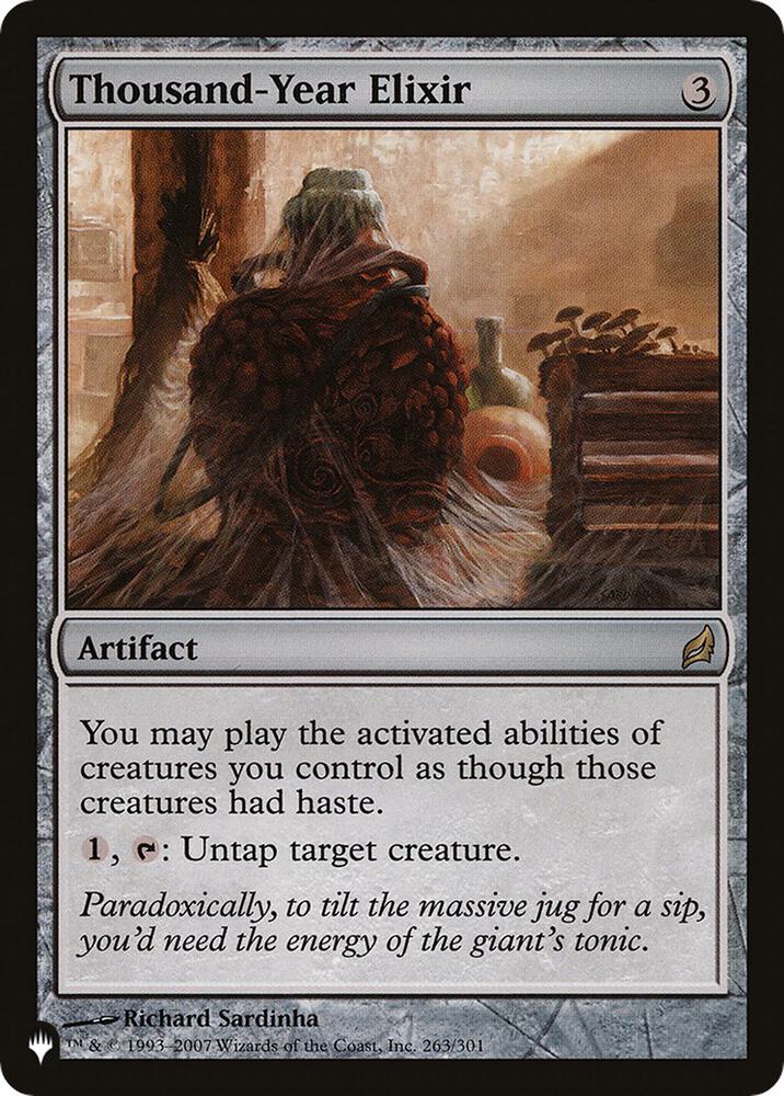 Thousand-Year Elixir [The List Reprints] 263/301