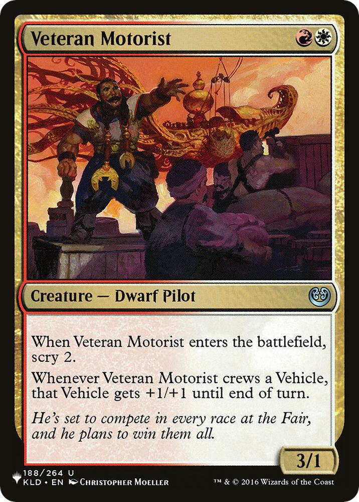 Veteran Motorist [The List Reprints] 188/264