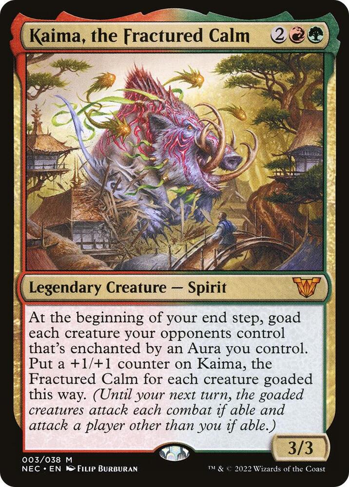 Kaima, the Fractured Calm [Commander: Kamigawa: Neon Dynasty] 3
