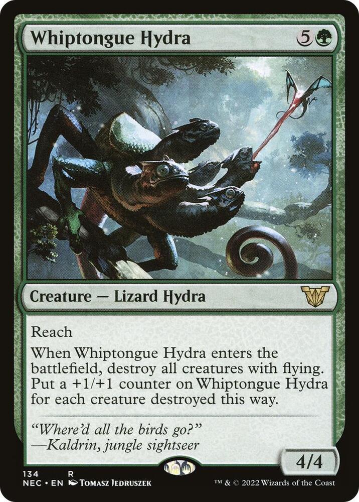 Whiptongue Hydra [Commander: Kamigawa: Neon Dynasty] 134