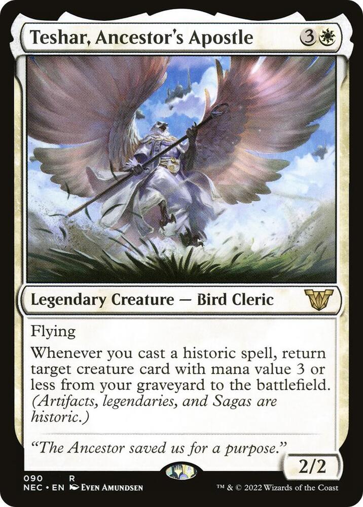 Teshar, Ancestor's Apostle [Commander: Kamigawa: Neon Dynasty] 90