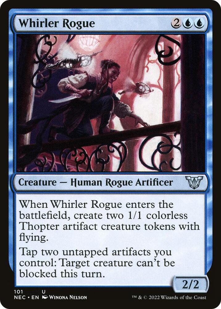 Whirler Rogue [Commander: Kamigawa: Neon Dynasty] 101
