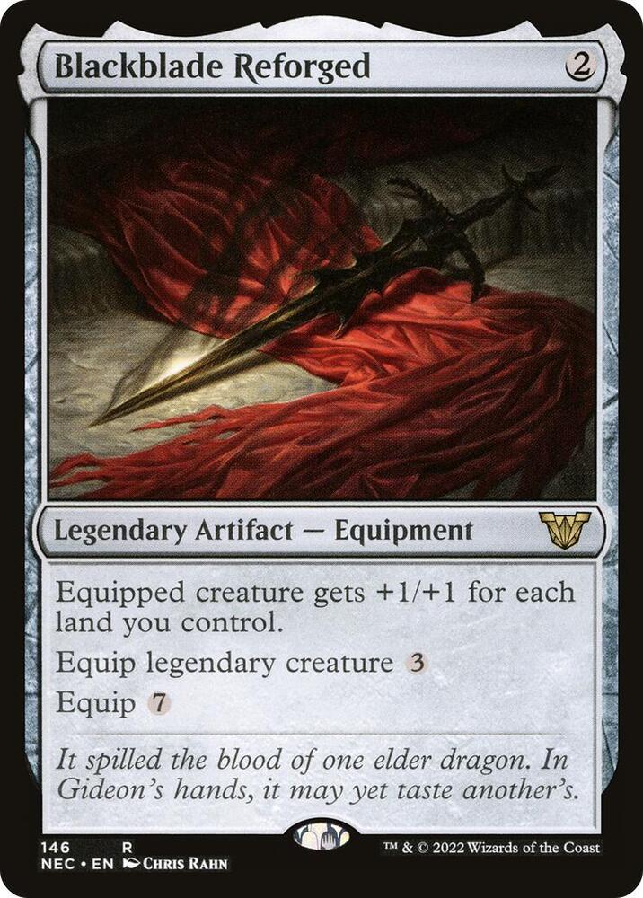 Blackblade Reforged [Commander: Kamigawa: Neon Dynasty] 146