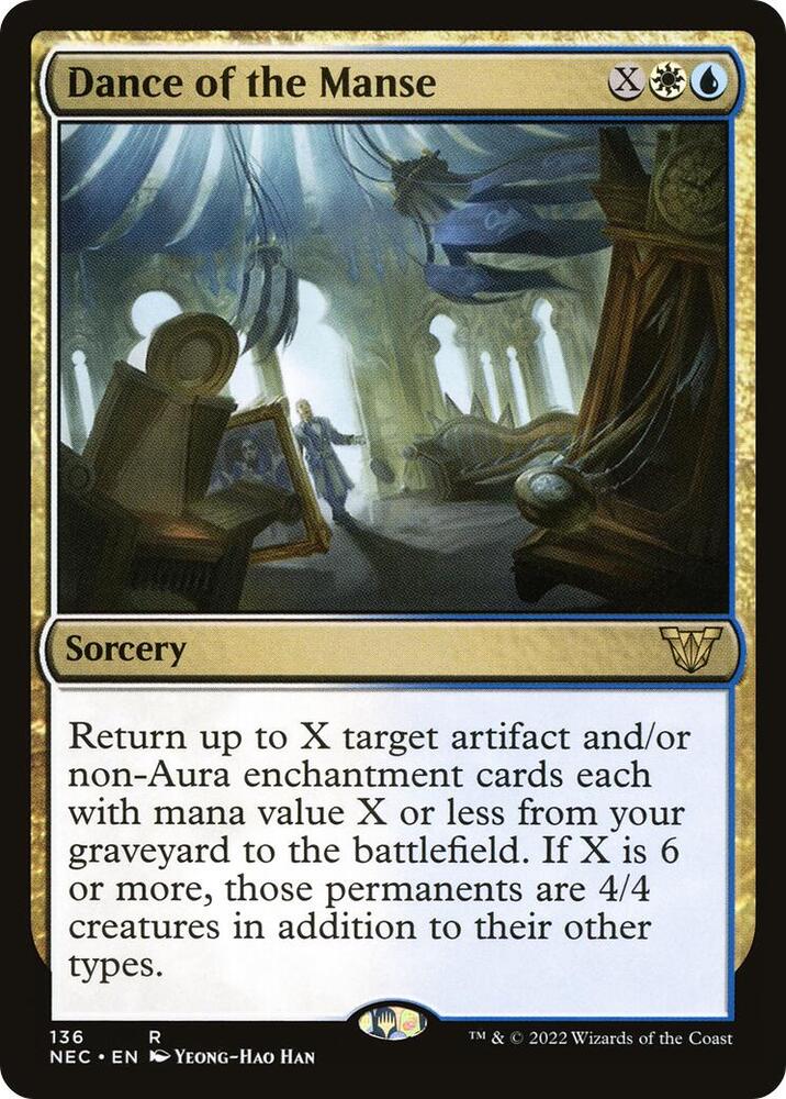 Dance of the Manse [Commander: Kamigawa: Neon Dynasty] 136