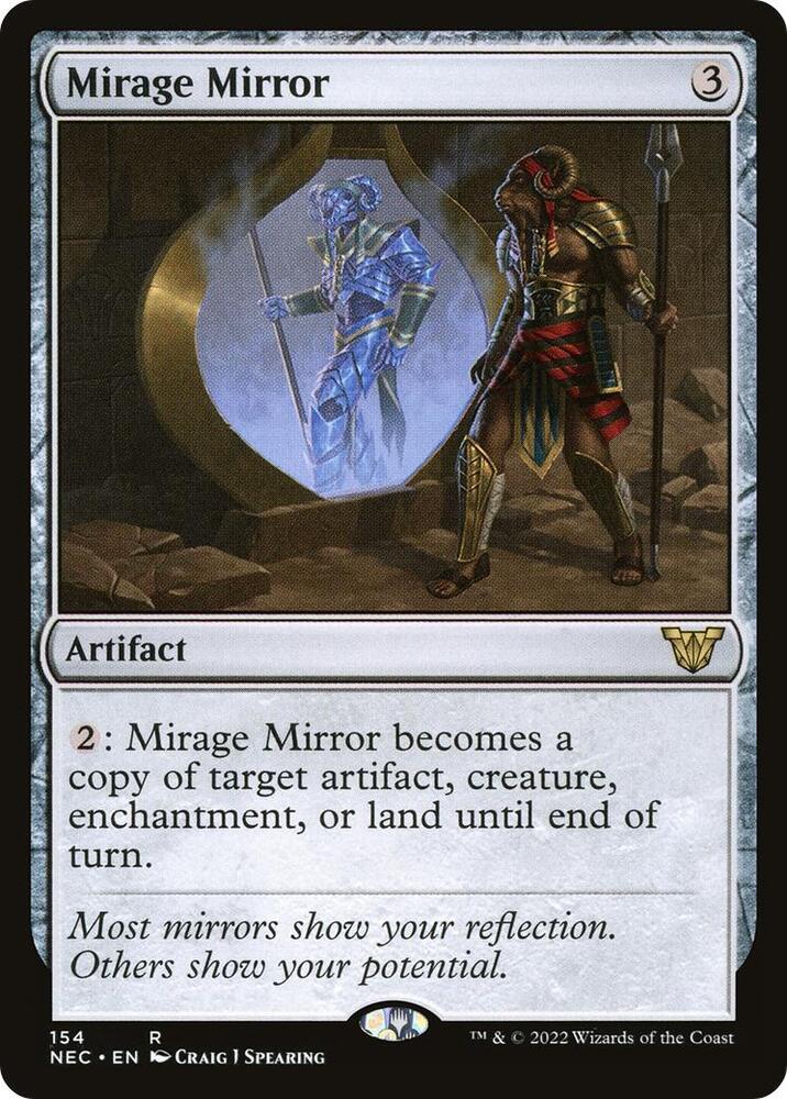 Mirage Mirror [Commander: Kamigawa: Neon Dynasty] 154