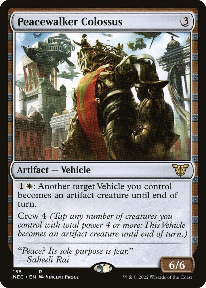 Peacewalker Colossus [Commander: Kamigawa: Neon Dynasty] 155