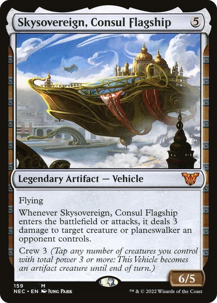 Skysovereign, Consul Flagship [Commander: Kamigawa: Neon Dynasty] 159