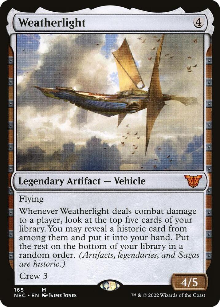 Weatherlight [Commander: Kamigawa: Neon Dynasty] 165