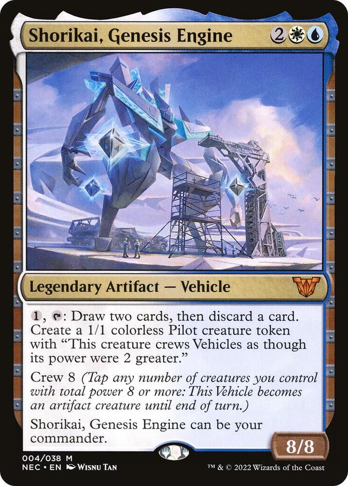 Shorikai, Genesis Engine [Commander: Kamigawa: Neon Dynasty] 4