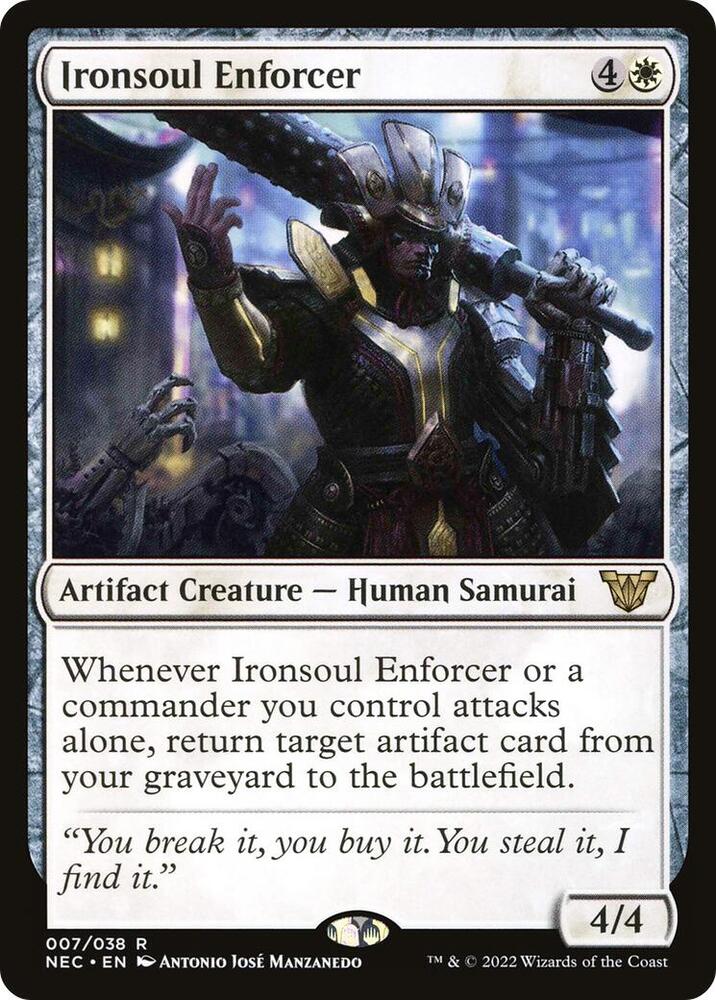 Ironsoul Enforcer [Commander: Kamigawa: Neon Dynasty] 7