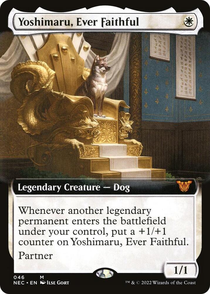 Yoshimaru, Ever Faithful (Extended Art) [Commander: Kamigawa: Neon Dynasty] 46