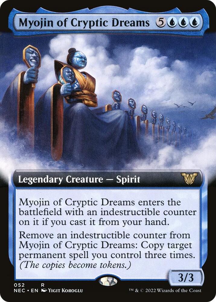 Myojin of Cryptic Dreams (Extended Art) [Commander: Kamigawa: Neon Dynasty] 52
