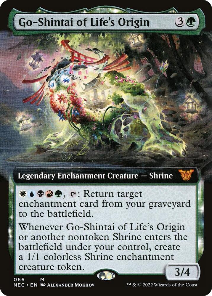 Go-Shintai of Life's Origin (Extended Art) [Commander: Kamigawa: Neon Dynasty] 66