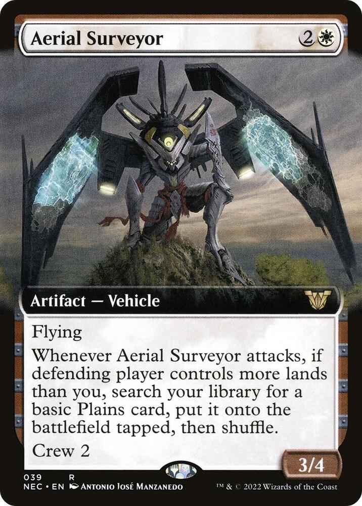 Aerial Surveyor (Extended Art) [Commander: Kamigawa: Neon Dynasty] 39