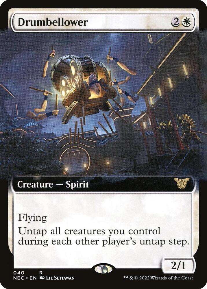 Drumbellower (Extended Art) [Commander: Kamigawa: Neon Dynasty] 40