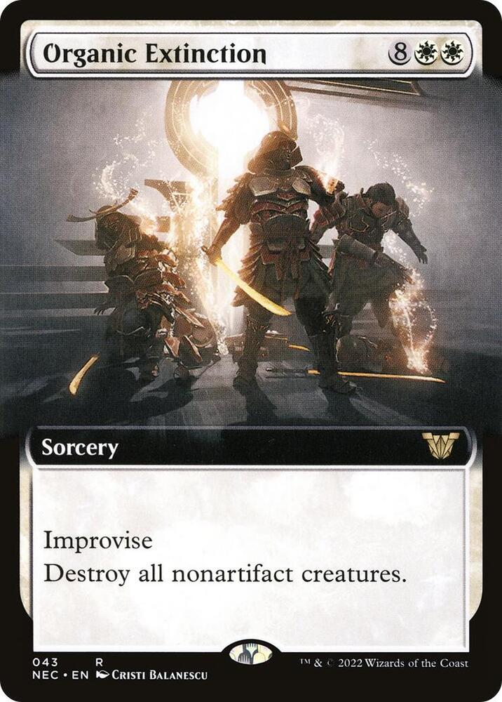 Organic Extinction (Extended Art) [Commander: Kamigawa: Neon Dynasty] 43