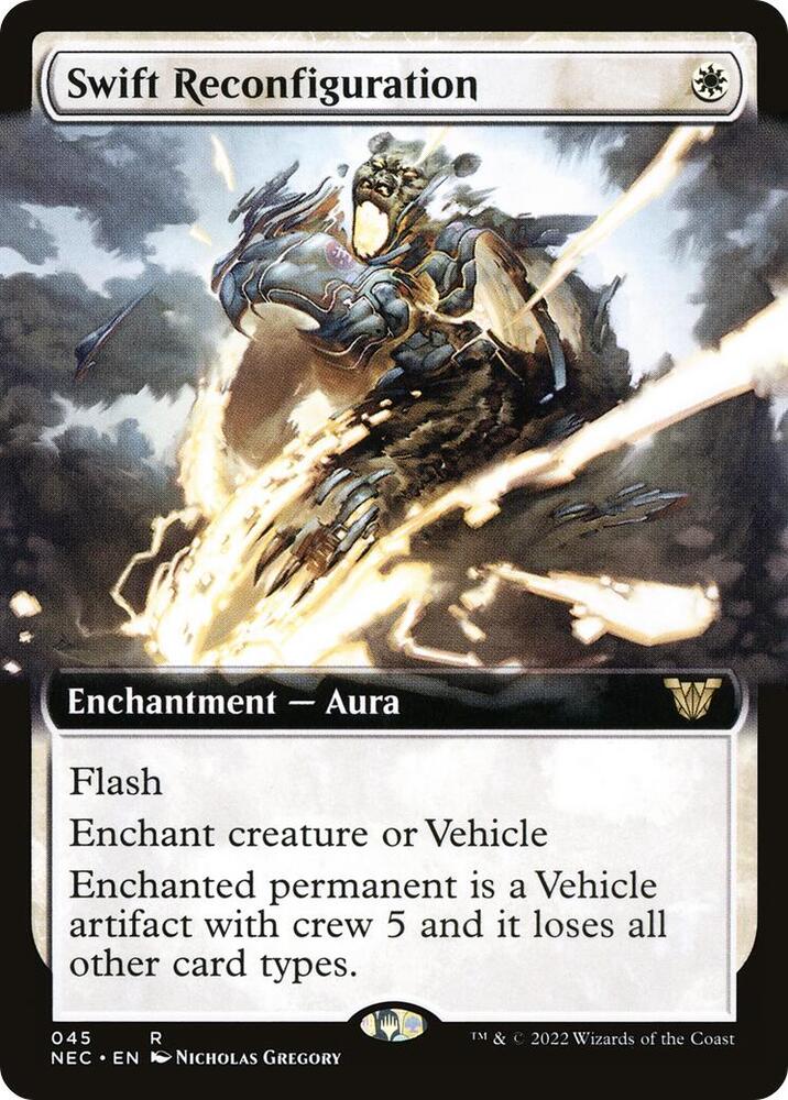 Swift Reconfiguration (Extended Art) [Commander: Kamigawa: Neon Dynasty] 45