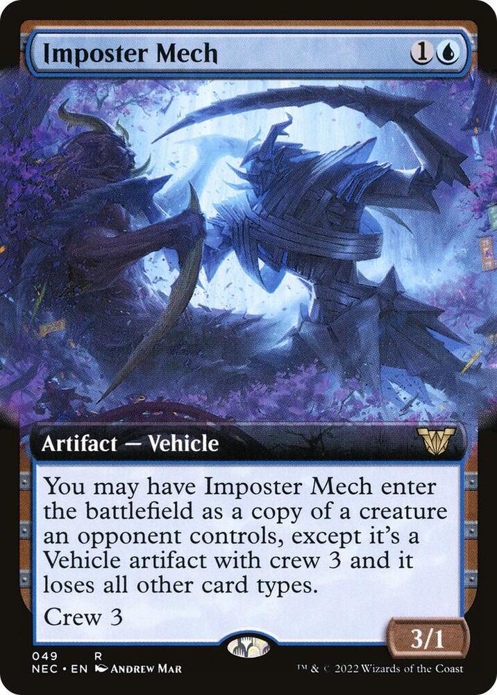 Imposter Mech (Extended Art) [Commander: Kamigawa: Neon Dynasty] 49