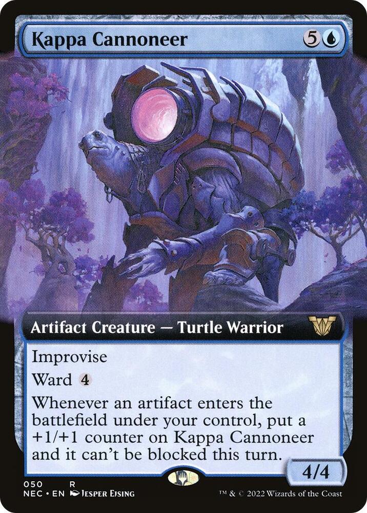 Kappa Cannoneer (Extended Art) [Commander: Kamigawa: Neon Dynasty] 50