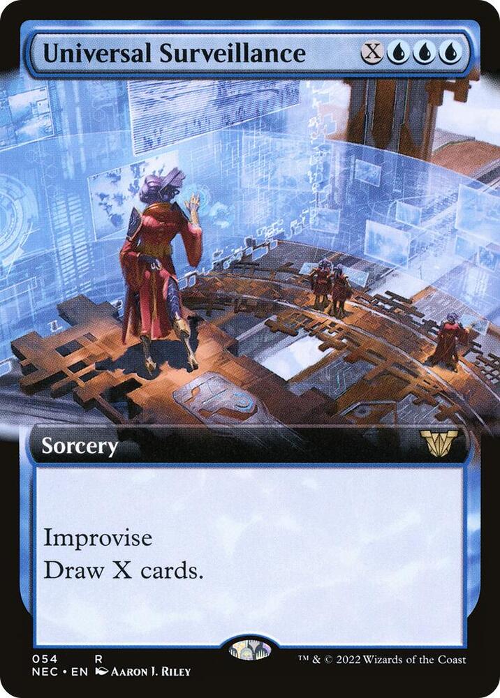 Universal Surveillance (Extended Art) [Commander: Kamigawa: Neon Dynasty] 54