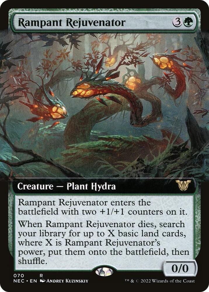 Rampant Rejuvenator (Extended Art) [Commander: Kamigawa: Neon Dynasty] 70