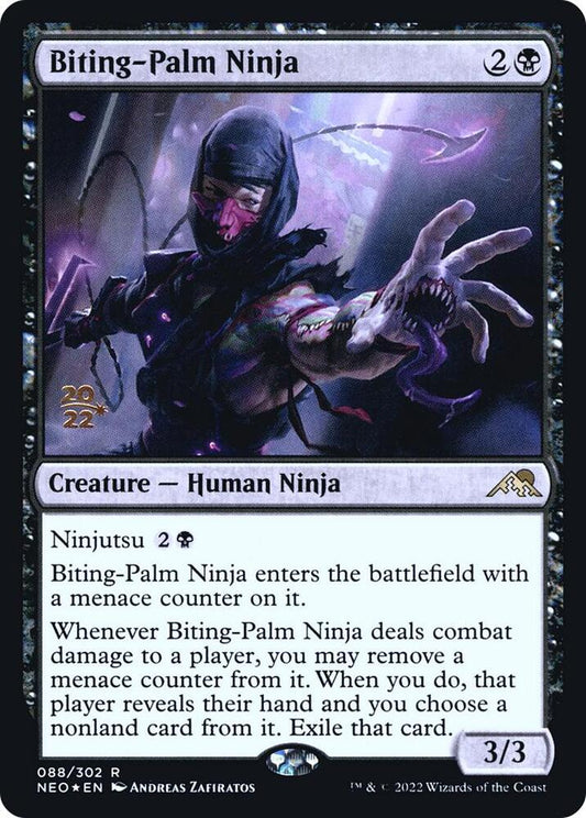 Biting-Palm Ninja [Prerelease Cards] 88