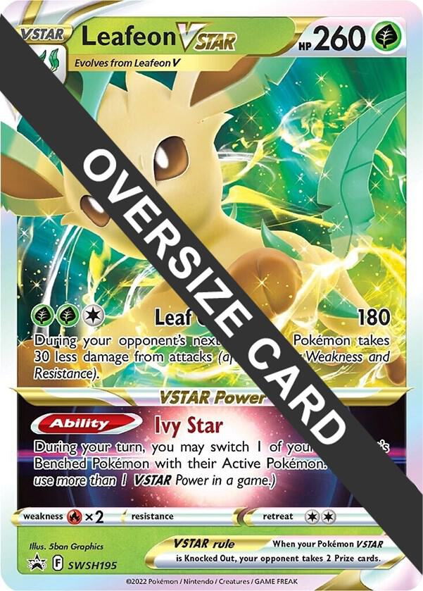 Leafeon VSTAR - SWSH195 [Jumbo Cards] SWSH195