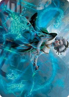 Bearer of Memory Art Card [Art Series: Kamigawa: Neon Dynasty] 1