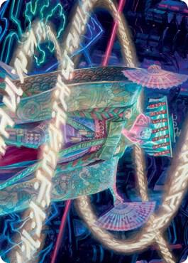 Satsuki, the Living Lore Art Card [Art Series: Kamigawa: Neon Dynasty] 5