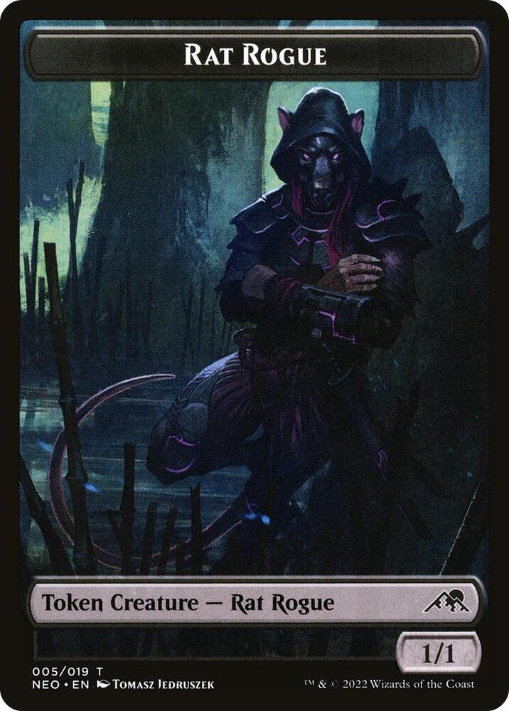 Rat Rogue Token [Kamigawa: Neon Dynasty] 5