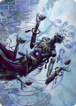 Myojin of Grim Betrayal Art Card [Art Series: Kamigawa: Neon Dynasty] 9