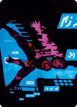Return to Action Art Card [Art Series: Kamigawa: Neon Dynasty] 12