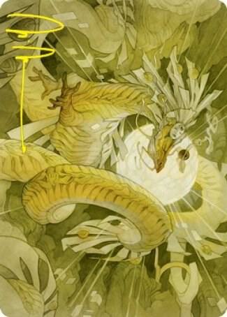 Brilliant Restoration Art Card (Gold-Stamped Signature) [Art Series: Kamigawa: Neon Dynasty] 22