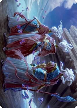 Guardians of Oboro Art Card [Art Series: Kamigawa: Neon Dynasty] 30
