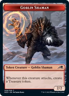 Goblin Shaman Token [Kamigawa: Neon Dynasty] 8