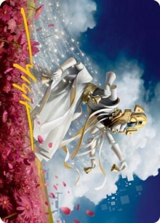 Myojin of Blooming Dawn Art Card (Gold-Stamped Signature) [Art Series: Kamigawa: Neon Dynasty] 33