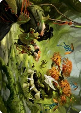 Commune with Spirits Art Card [Art Series: Kamigawa: Neon Dynasty] 40