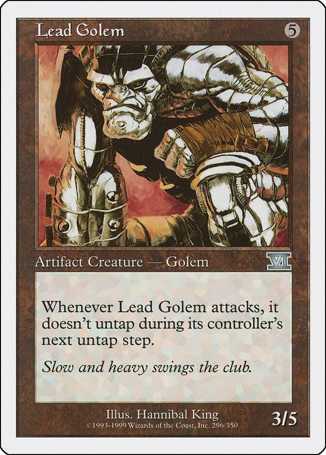 Lead Golem [Classic Sixth Edition] 296