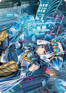 Covert Technician Art Card [Art Series: Kamigawa: Neon Dynasty] 51