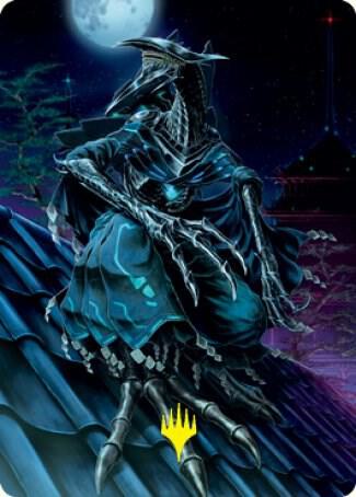 Jin-Gitaxias, Progress Tyrant Art Card (Gold-Stamped Signature) [Art Series: Kamigawa: Neon Dynasty] 52