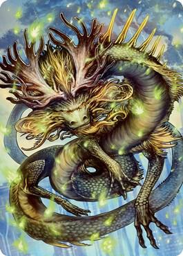 Kura, the Boundless Sky Art Card [Art Series: Kamigawa: Neon Dynasty] 66