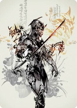 Satoru Umezawa Art Card (73/81) [Art Series: Kamigawa: Neon Dynasty] 73